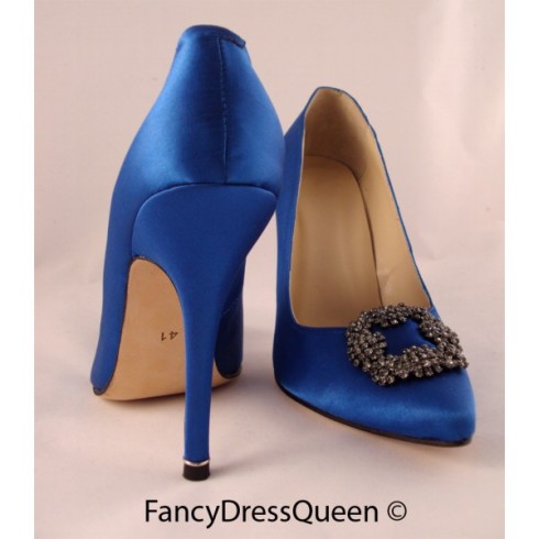 Blue Sex And The City Shoes 3